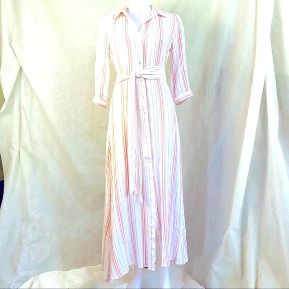 ee:some Button Down Striped Dress